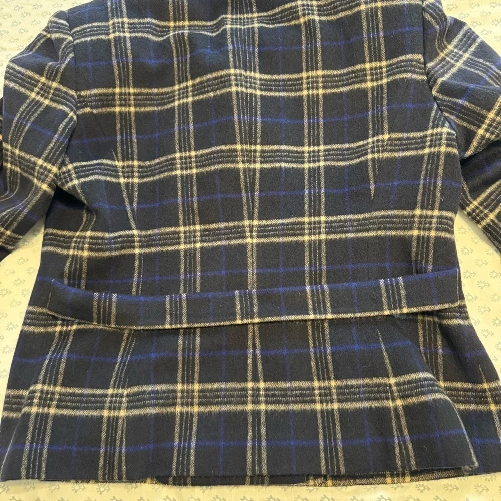 Jones New York 100% Wool Double-Breasted Size 12 Coat